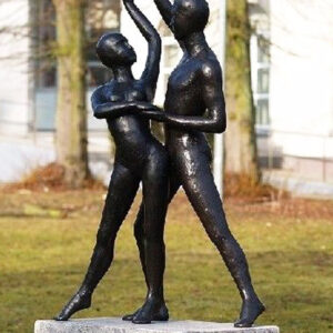 Modern Dancers Strictly Romance Bronze Art Sculpture 147cm MO 35 2 | Avant Garden Bronzes