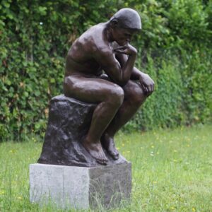 Rodin The Thinker Bronze Sculpture Large 120cm classical seated contemplative male figure