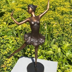 Bronze Classical Ballerina Sculpture Ballet Dancer 51x28cm FIBA 25 5 | Avant Garden Bronzes