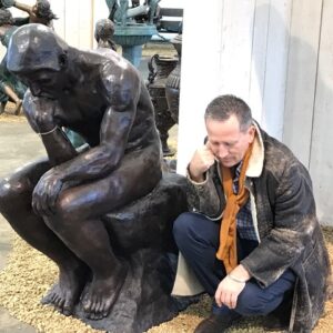 Rodin's The Thinker Bronze Sculpture 4 | Avant Garden Bronzes