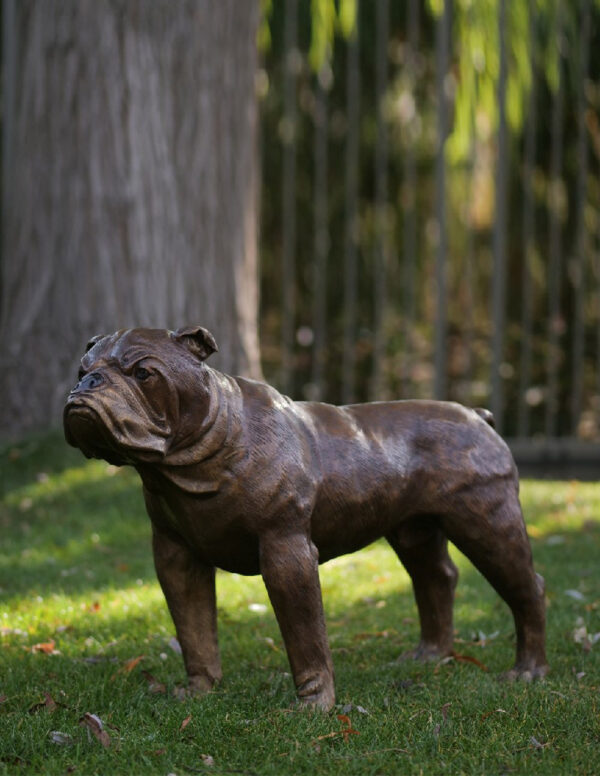 DO 16 Bronze Sculpture English Bulldog 50 x 70cm | Avant Garden