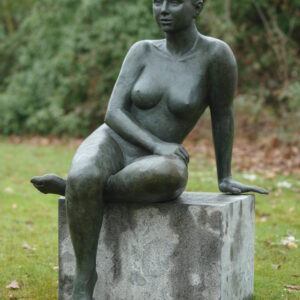 Solid Bronze Clarissa Nude Woman Sculpture 120cm 1 | Avant Garden