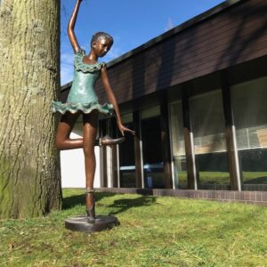 Ballet Dancer Solid Bronze Sculpture Ballerina 138cm FIBA 9 3 | Avant Garden Bronzes