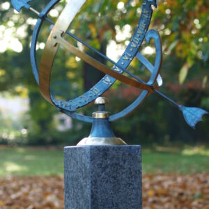 Armillary Sphere Sundial 45cm Solid Bronze Sculpture 1 | Avant Garden Bronzes