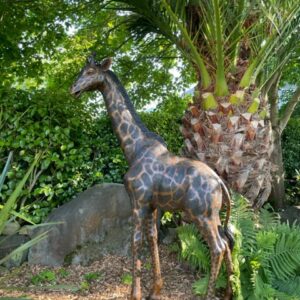 Giraffe Mother Bronze Sculpture 2m African Wild Animal 3 | Avant Garden Bronzes