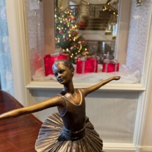Pirouette Ballet Dancer Bronze Sculpture 1 | Avant Garden Bronzes