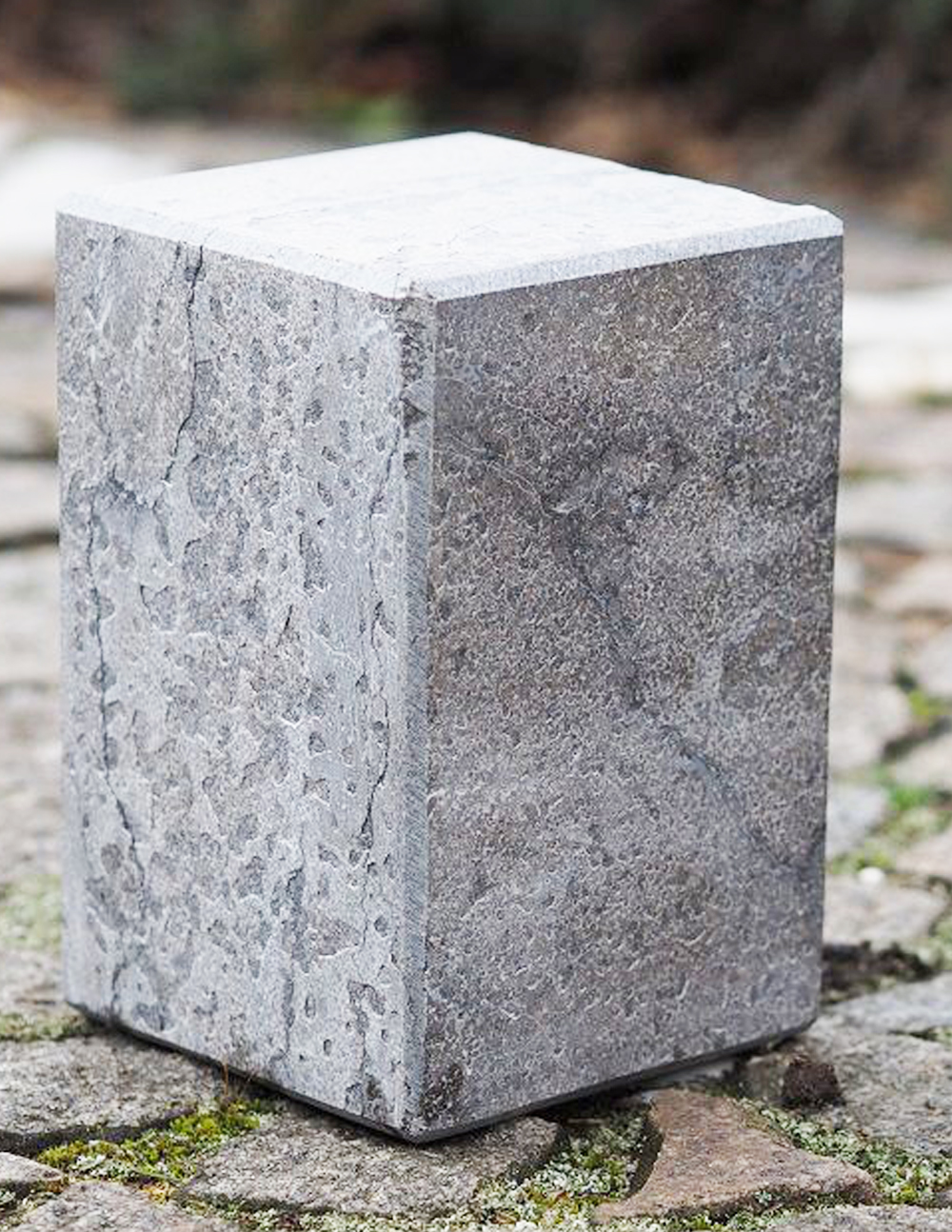Chinese Limestone Pedestal D | Avant Garden