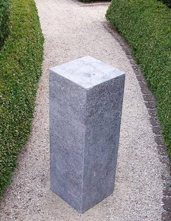 Chinese Limestone Pedestal I | Avant Garden