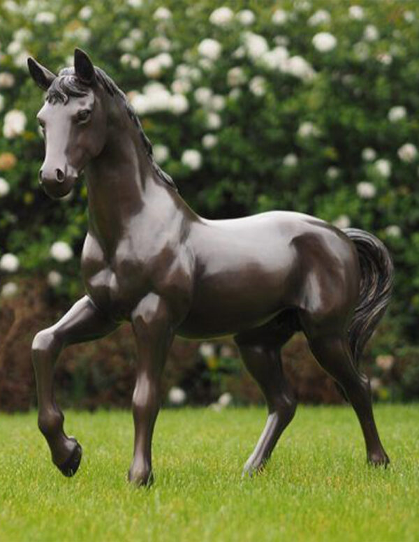 HO 24 Fine Cast Solid Bronze Horse 81cm Sculpture 1 | Avant Garden