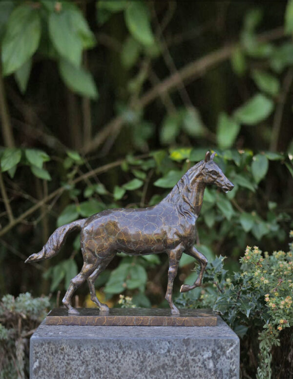 Equine Bronze Horse Sculpture Special Patina 37x44cm HO 27 1 | Avant Garden Bronzes