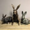 Lapin Debut Solid Bronze Rabbit Sculpture WI 65