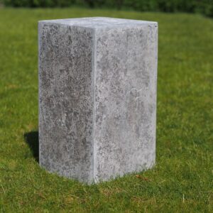 Pedestal Chinese Limestone 25x25x45cm 1 | Avant Garden