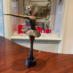 Pirouette Ballet Dancer Bronze Ballerina Sculpture 3 | Avant Garden Bronzes