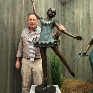 Solid Bronze Ballet Sculpture Dancing Ballerina 130cm FIBA 16 2 | Avant Garden Bronzes