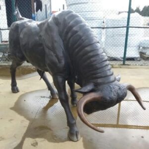Solid Bronze Bull Sculpture 5 | Avant Garden