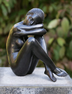 Solid Bronze Celena Nude Lady Sculpture 1 | Avant Garden