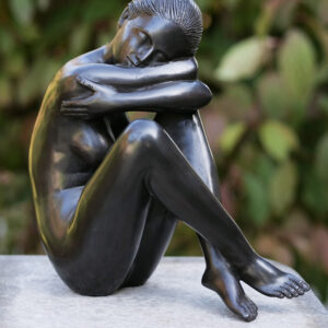 Solid Bronze Celena Nude Lady Sculpture 1 | Avant Garden