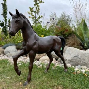 Solid Bronze Horse Sculpture HO 24