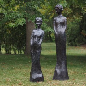 Bronze Lady Rosemary Feminine Garden Sculpture FIWO 68 5 | Avant Garden Bronzes