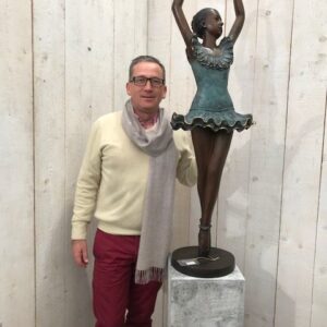 Solid Bronze Sculpture Ballerina 135cm FIBA 11