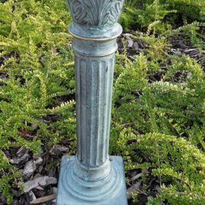 Verdigris Pedestal 66cm Solid Bronze Sculpture Fine Art 1 | Avant Garden Bronzes