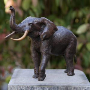 WI 61 Bronze Elephant Sculpture 29x37cm 1 | Avant Garden Bronzes
