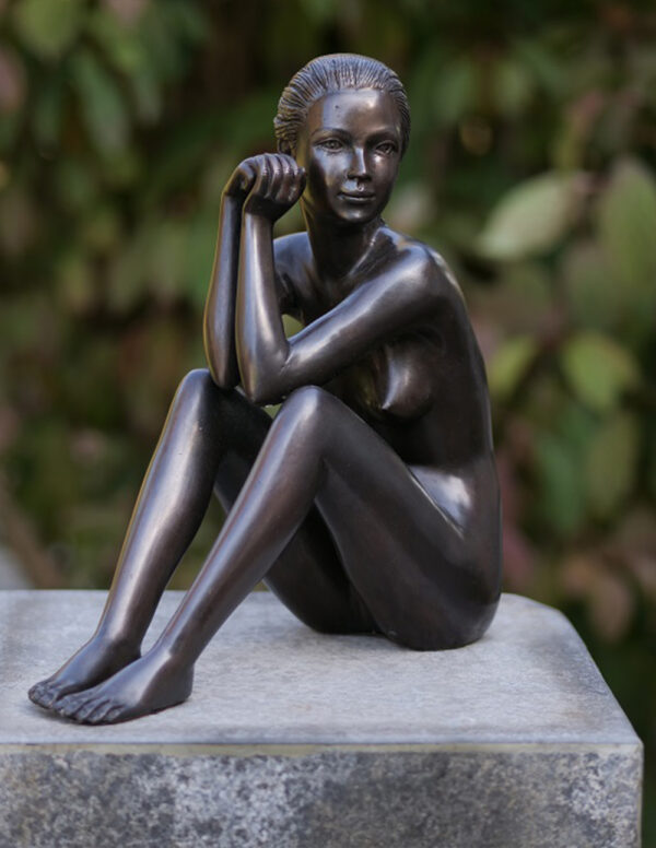FIWO 10 Dawn Fine Cast Solid Bronze Sculpture Nude Woman 30cm 1 | Avant Garden