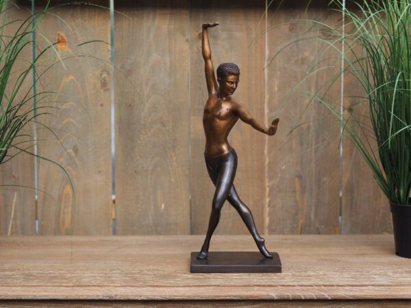 FIBA 30 Solid Bronze Ballet Dancer 41cm Sculpture 2 | Avant Garden Bronzes