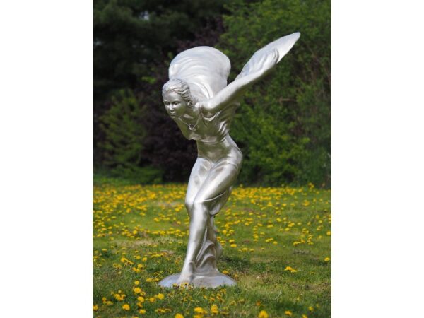 Silver Lady Bronze Sculpture 75cm 1 | Avant Garden