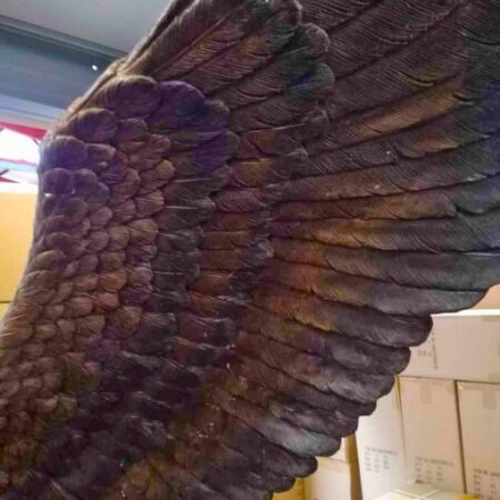 BI 53 Solid Bronze Eagle Lifesize Wingspread Sculpture 10 | Avant Garden Bronzes