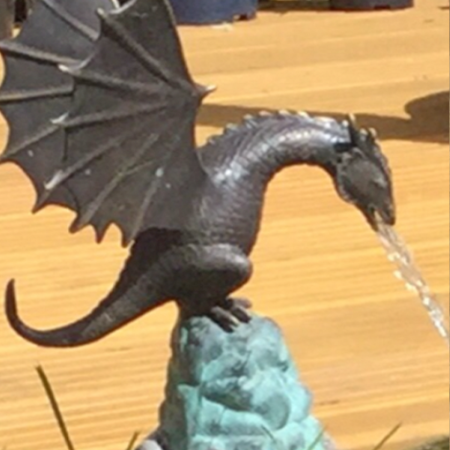 FO 57 Solid Bronze Dragon Fountain Sculpture 4 | Avant Garden Bronzes