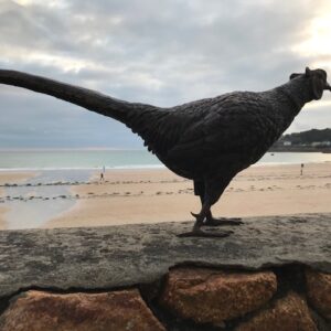 Bronze Pheasant Lifesize Countryside Bird Sculpture 75cm Long BI 77 2 | Avant Garden Bronzes