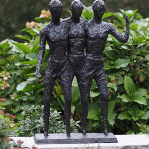 FIME 33 Solid Bronze Best Friends Sculpture 73x16x50cm 1 | Avant Garden