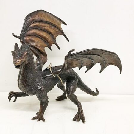 MI 75 Solid Bronze Dragon Sculpture 2 | Avant Garden Bronzes