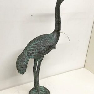 BI 31 Solid Bronze Heron 60cm Sculpture 3 | Avant Garden Bronzes
