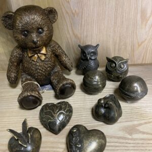 Teddy In Memory Bronze Sculpture 1 | Avant Garden Bronzes
