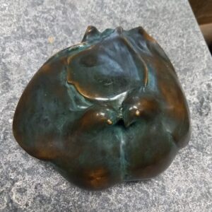 Fine Cast Bronze Sculpture Love Birds Heart 3 | Avant Garden Bronzes
