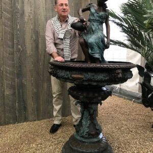 FO 66 Bronze Sculpture Classic Lady Fountain 3 | Avant Garden Bronzes