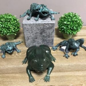 Frog Fountain Water Feature Mixture 2 | Avant Garden Bronzes
