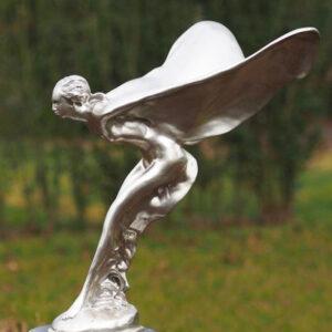 Spirit of Ecstasy Silver Lady Rolls Royce Bronze Sculpture 1 | Avant Garden Bronzes