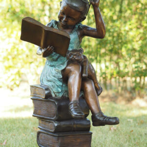 Fine Cast Bronze Sculpture Academic Girl 1 | Avant Garden Bronzes