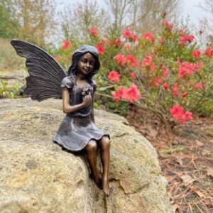 Garden Fairy Bronze Sculpture 4 | Avant Garden Bronzes