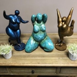 Abstract Modern Ladies Bronze Sculptures 4 | Avant Garden Bronzes