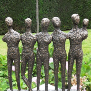 MO 20 Solid Bronze Sculpture Modern Men 1 | Avant Garden Bronzes