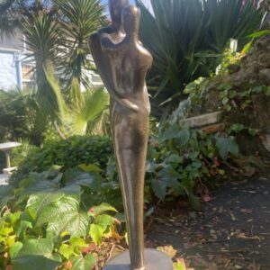 Abstract Forever Loving Couple Bronze Sculpture Anniversary Gift AB 13 5 | Avant Garden Bronzes