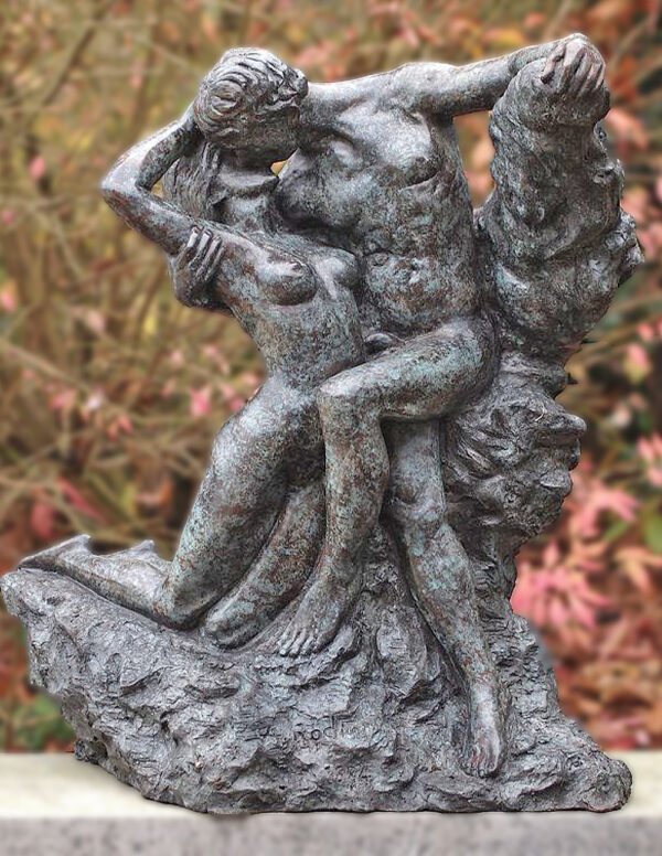 CL 2 Solid Bronze Rodins The Kiss Sculpture 1 | Avant Garden Bronzes