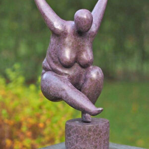 FIWO 49 Bronze Sculpture Belle Rose Nouveau Nude Lady 36cm 1 | Avant Garden Bronzes