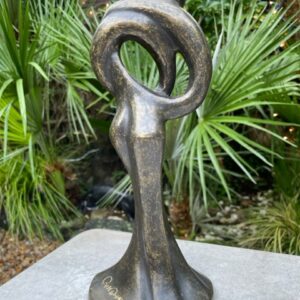 Bronze Sculpture Abstract Lovers 30cm Ideal Anniversay Gift AB 2 3 | Avant Garden Bronzes
