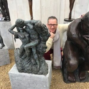 CL 2 Solid Bronze Rodins The Kiss Sculpture 2 | Avant Garden Bronzes