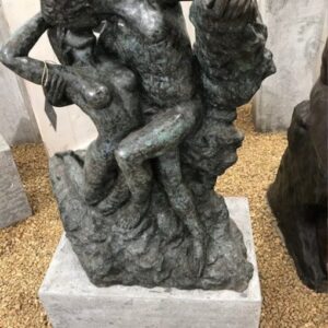 CL 2 Solid Bronze Rodins The Kiss Sculpture 4 | Avant Garden Bronzes
